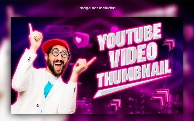 PSD psd youtube thumbnail design