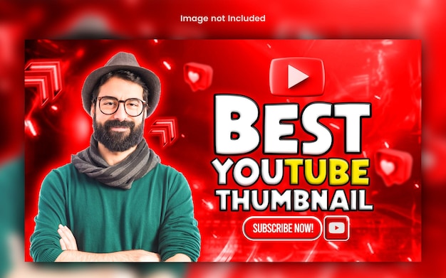 PSD psd youtube thumbnail design