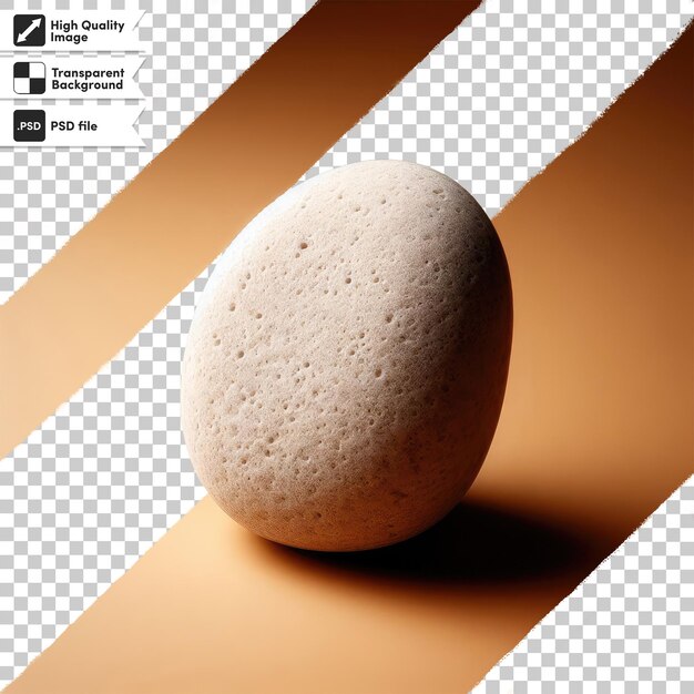 PSD psd zen stones on transparent background