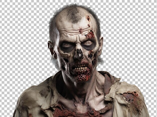 Psd of a zombie man