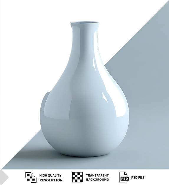 PSD psd zonis white vase casts a dark shadow on the table png psd