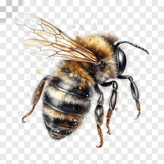 PSD pszczoła png clipart-pszczoła png do pobrania