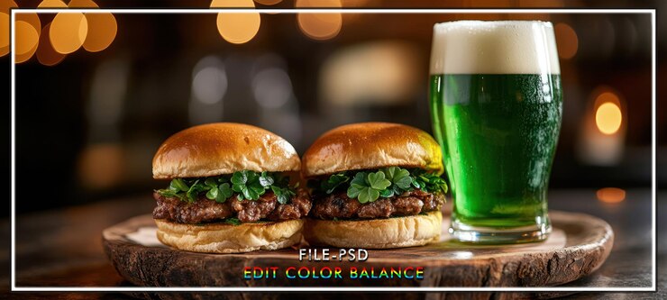 PSD pub burgers zielone piwo festiwalna noc