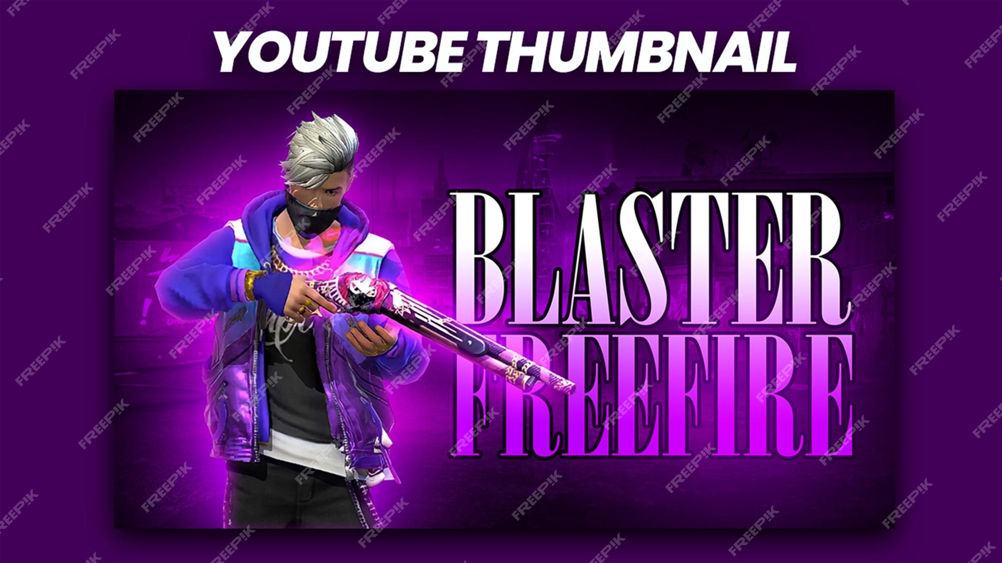 FreeFire Thumbnail Template