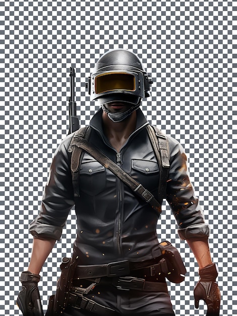 A squad of 4 player pubg Royalty Free Vector Image