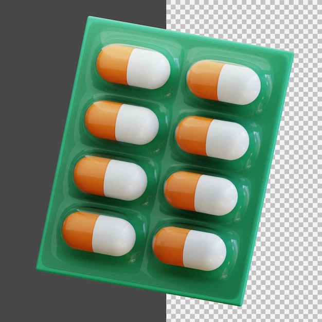 Pudełko tabletek w blisterze