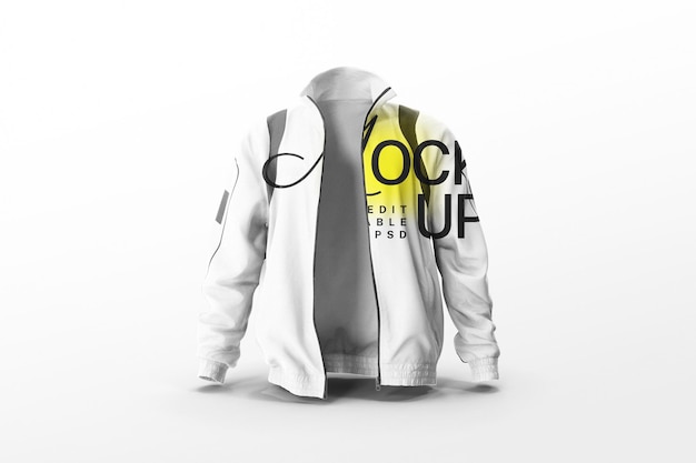 PSD pullover uomo giacca mockup modello psd design