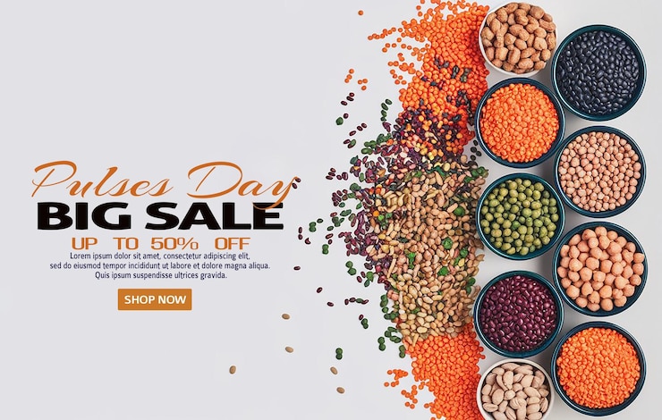 PSD pulses day big sale poster banner