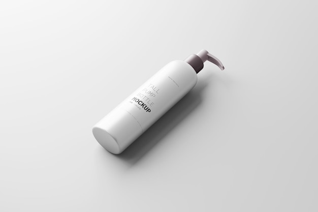 Pump bottle mockup