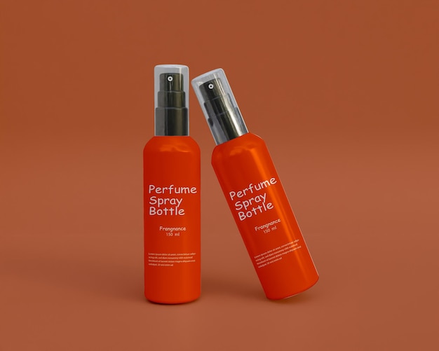 PSD mockup di spray lavamani con pompa