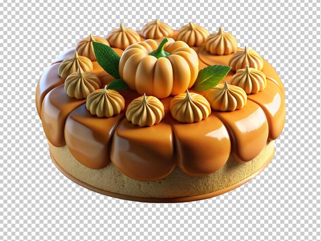 PSD pumpkin creamy cake