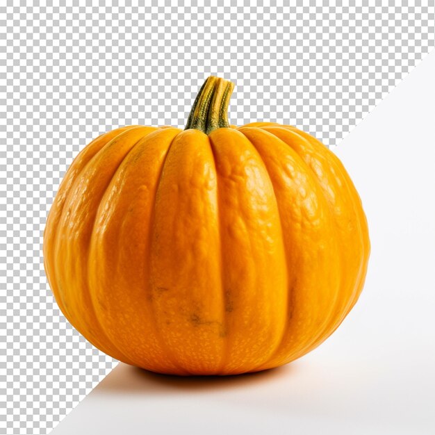 PSD pumpkin isolated on transparent background