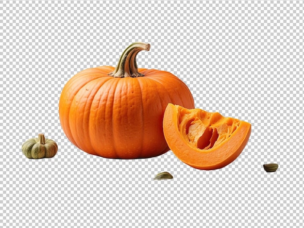 Pumpkin isolated on transparent background