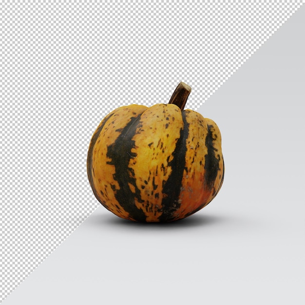 PSD pumpkin isolated