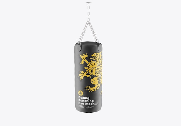 Punching bag mockup