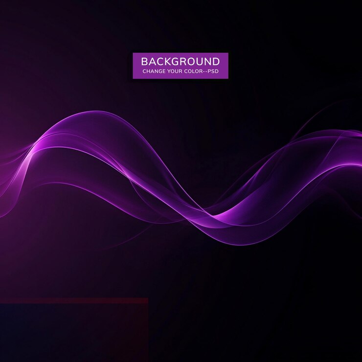 PSD purple abstract wave background