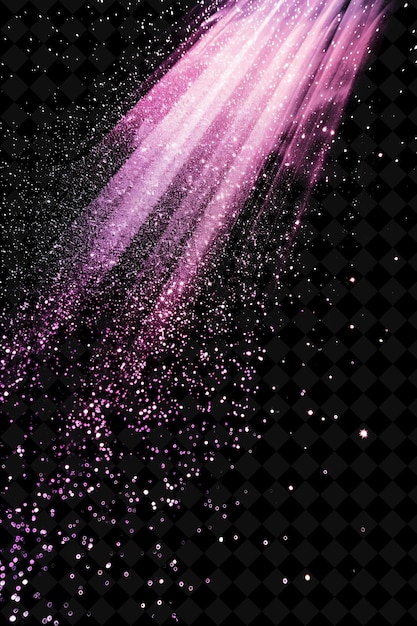 PSD a purple background with a bright star burst of light
