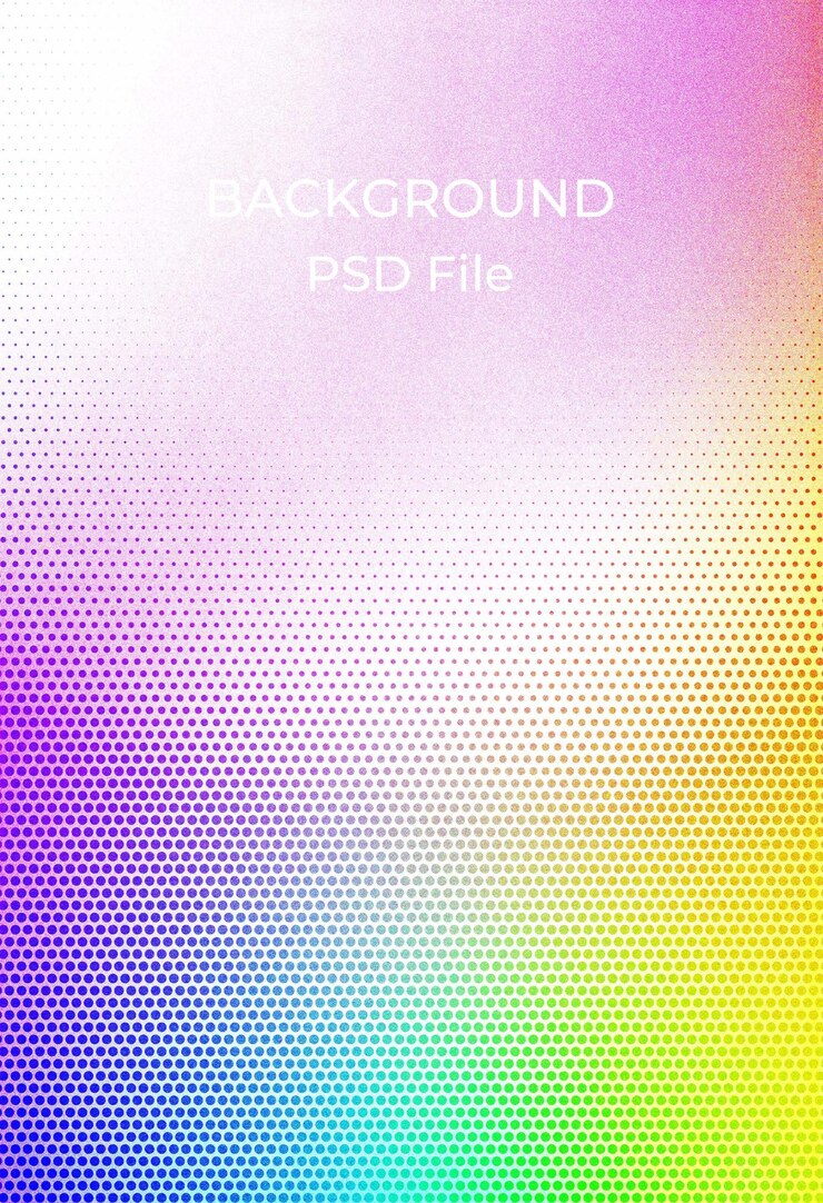 PSD 紫と黄色の背景に文字が書かれている紫の背景
