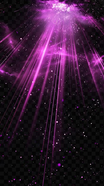 PSD a purple background with stars and the text on it