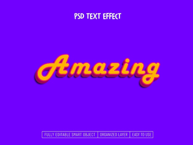 A purple background with the word amazing on it