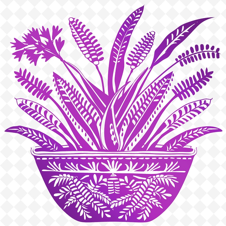 PSD a purple bowl with purple flowers in it and the words quot purple quot on it