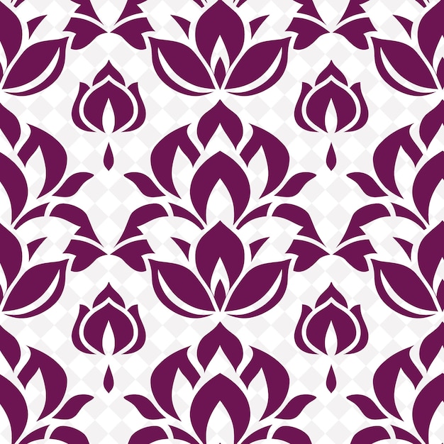 Purple flowers on a purple background