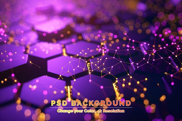 PSD purple glitter texture christmas abstract panoramic background