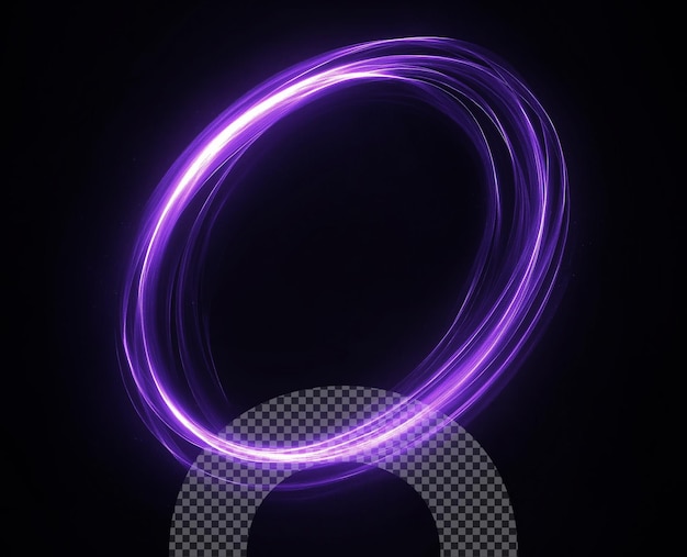Purple Glowing Ring