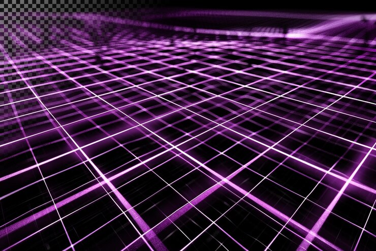 PSD purple grid abstract