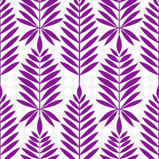 PSD foglie viola su uno sfondo bianco