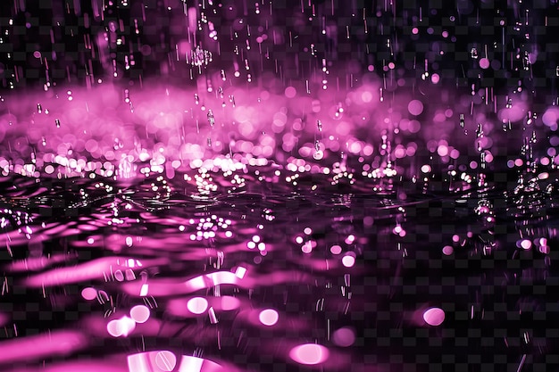 PSD luce viola sotto la pioggia