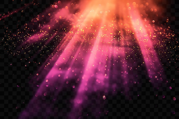 A purple and pink background with a purple light from the bottom left corner