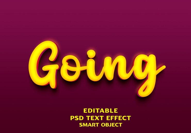 a purple poster with the words going going on it