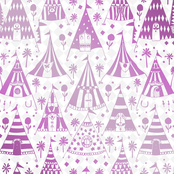 PSD a purple and purple background with a purple christmas tree and snowflakes