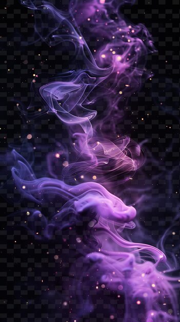 PSD a purple smoke with the words quot purple quot on it