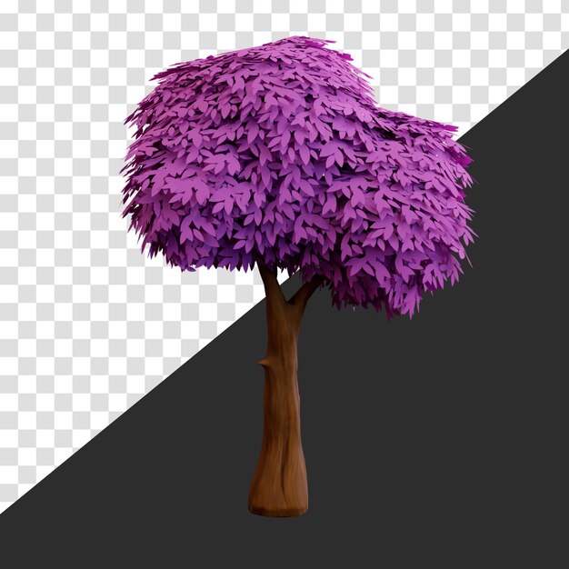 Purple tree