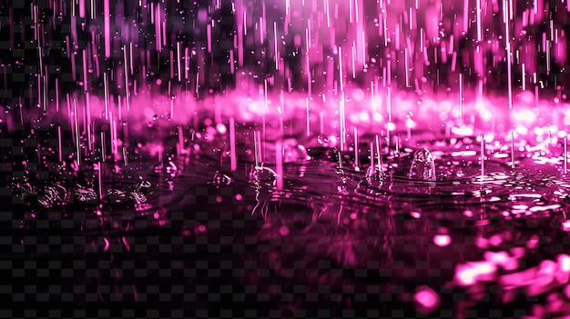 PSD Фиолетовая вода с фиолетовым фоном