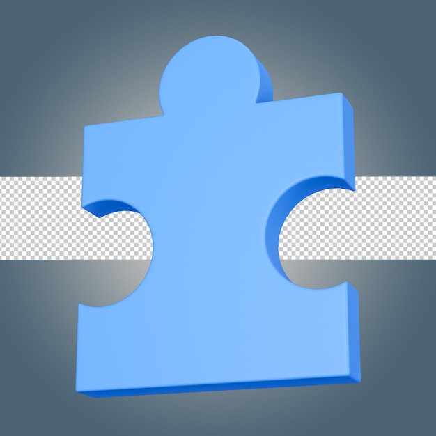 PSD puzzel 3d-pictogram