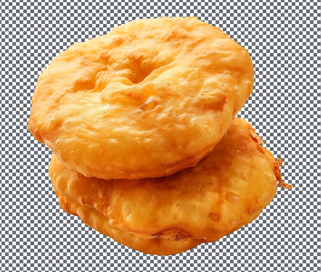Pyszne i pyszne bułeczki z smażonych fasoli na przezroczystym tle