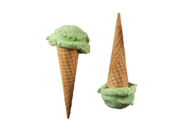Pyszne lody odizolowane