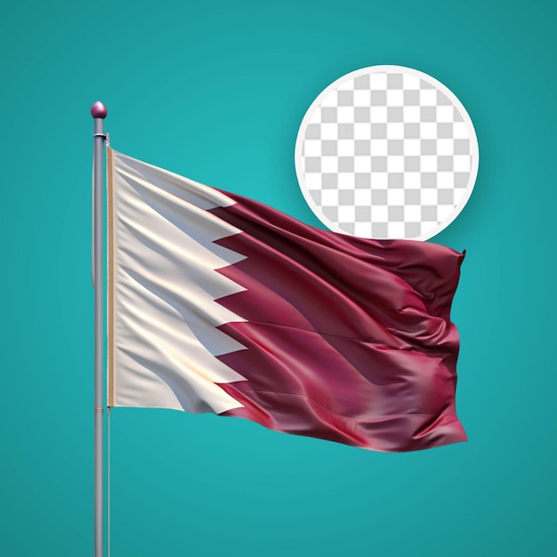 PSD bandiera del qatar