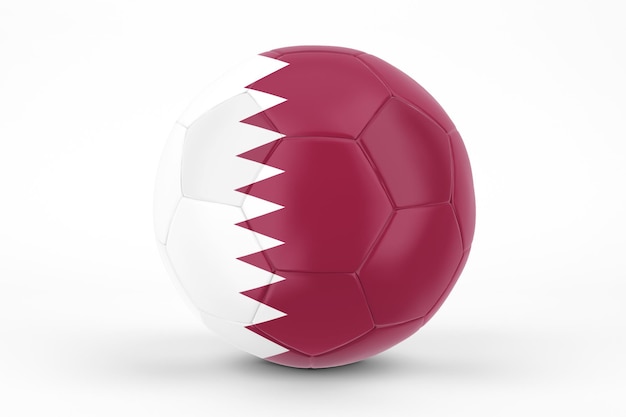 PSD qatar vlag voetbal