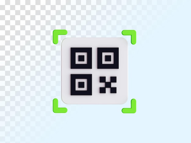 qr code scan to smartphone on blue background qr code for payment