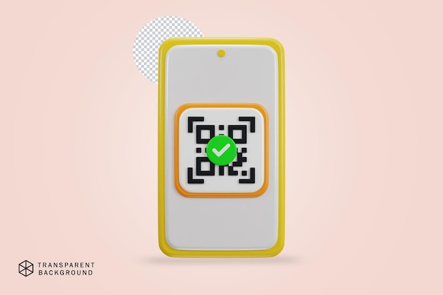 PSD qr code scanning payment verification qr code for online payment icon