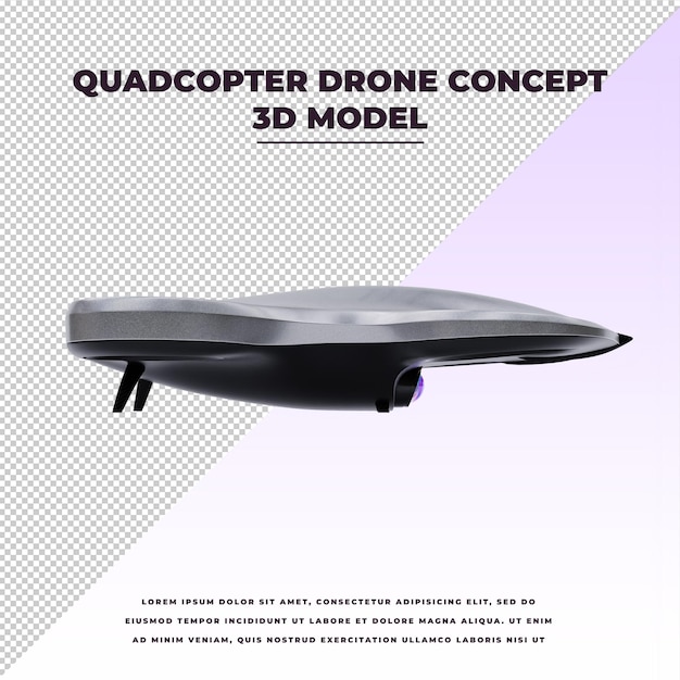 Quadcopter ドローンのコンセプト