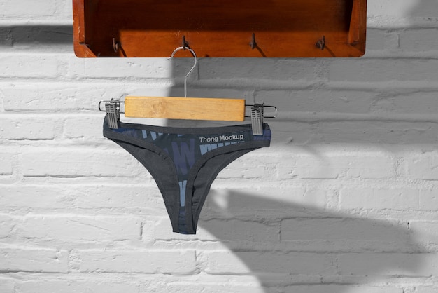 PSD quality thong mockup