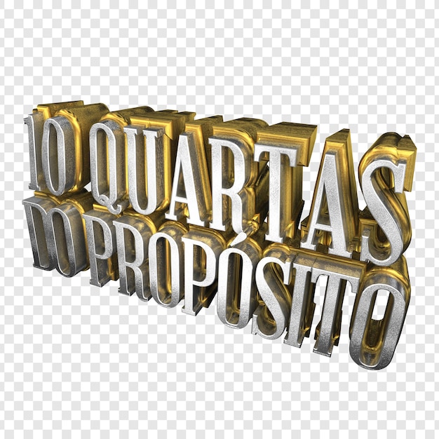 PSD quartas do proposito