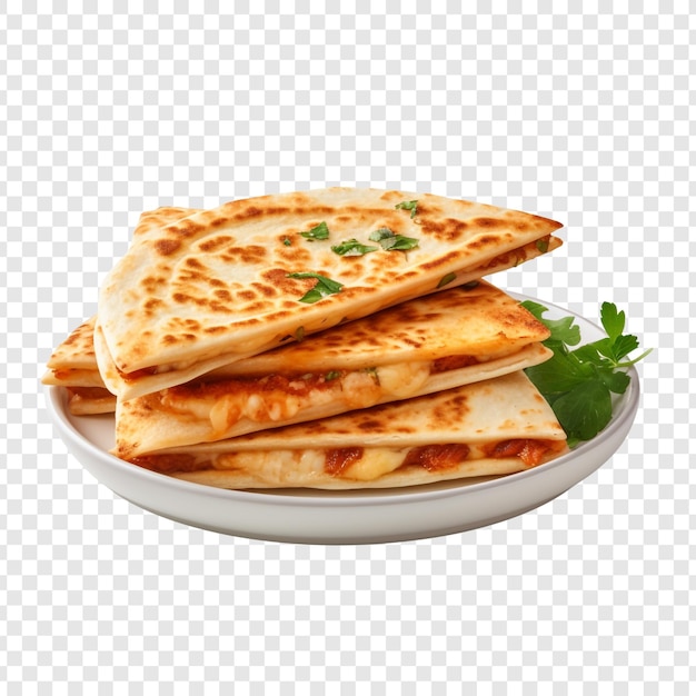 PSD quesadillas na przezroczystym tle