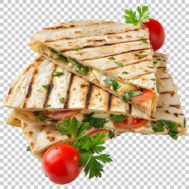 PSD quesadillas png con sfondo trasparente