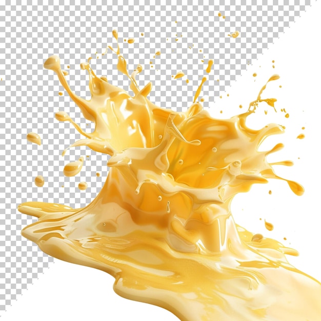 PSD queso a round swiss cheese isolated on transparent background